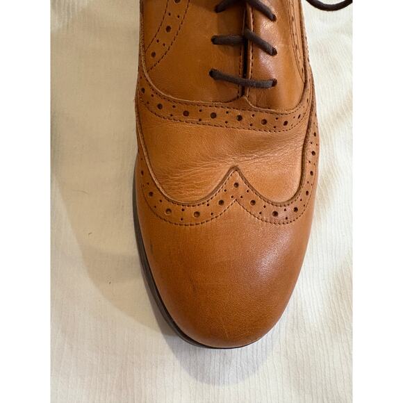 Wolf & Shepherd Men's 8 Crossover Wingtip Italian Leather Hybrid Dress Shoes - Picture 4 of 16